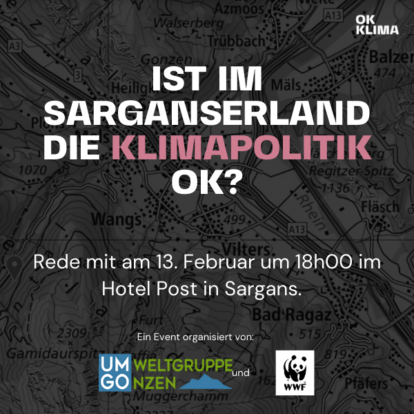 Diskussion und Daten zur lokalen Klimapolitik im Sarganserland